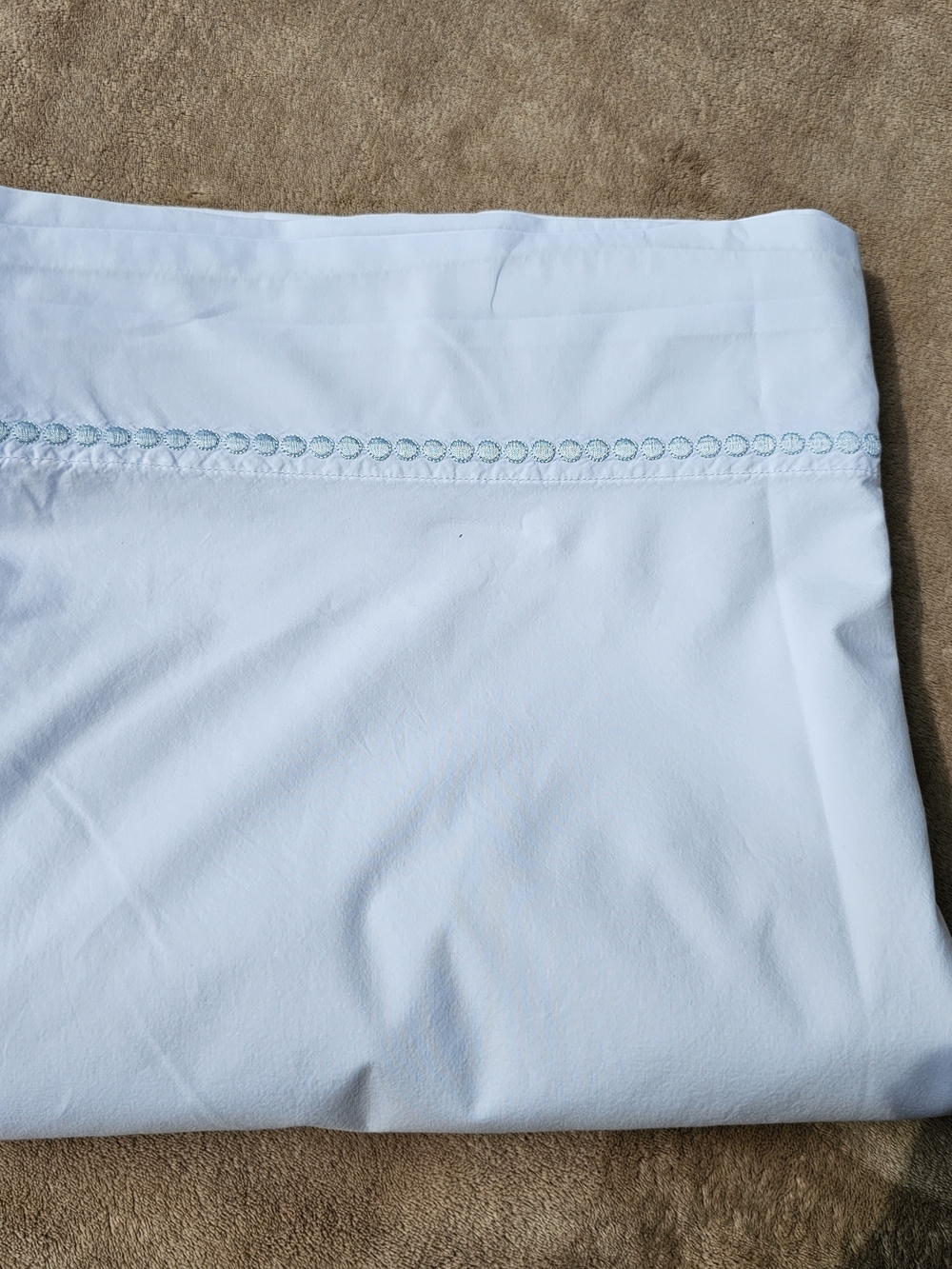 Pottery Barn King Flat Sheet.